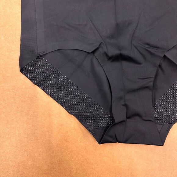 New Ruby Ribbon Black Second Skin Panty XS - Picture 2 of 4